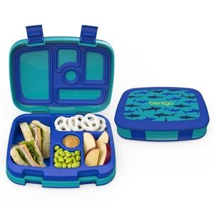 Bentgo Kids Lunch Box - Blue and Teal